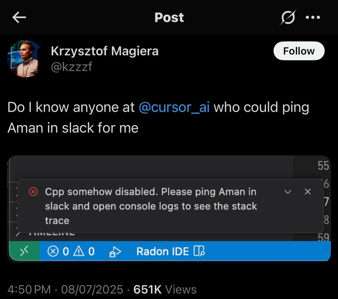 Tell Cersei, I want her to know... it wasn’t me.